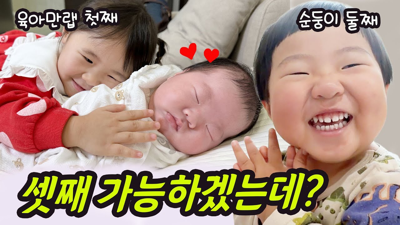 엄마같은 3살 많은 누나/ 동생 돌봐주는 첫째 솜솜이 / 누나말 듣는 순둥이 동생 하랑이 / 바이셀렉티드 리커버링 올마이티 크림 리뷰