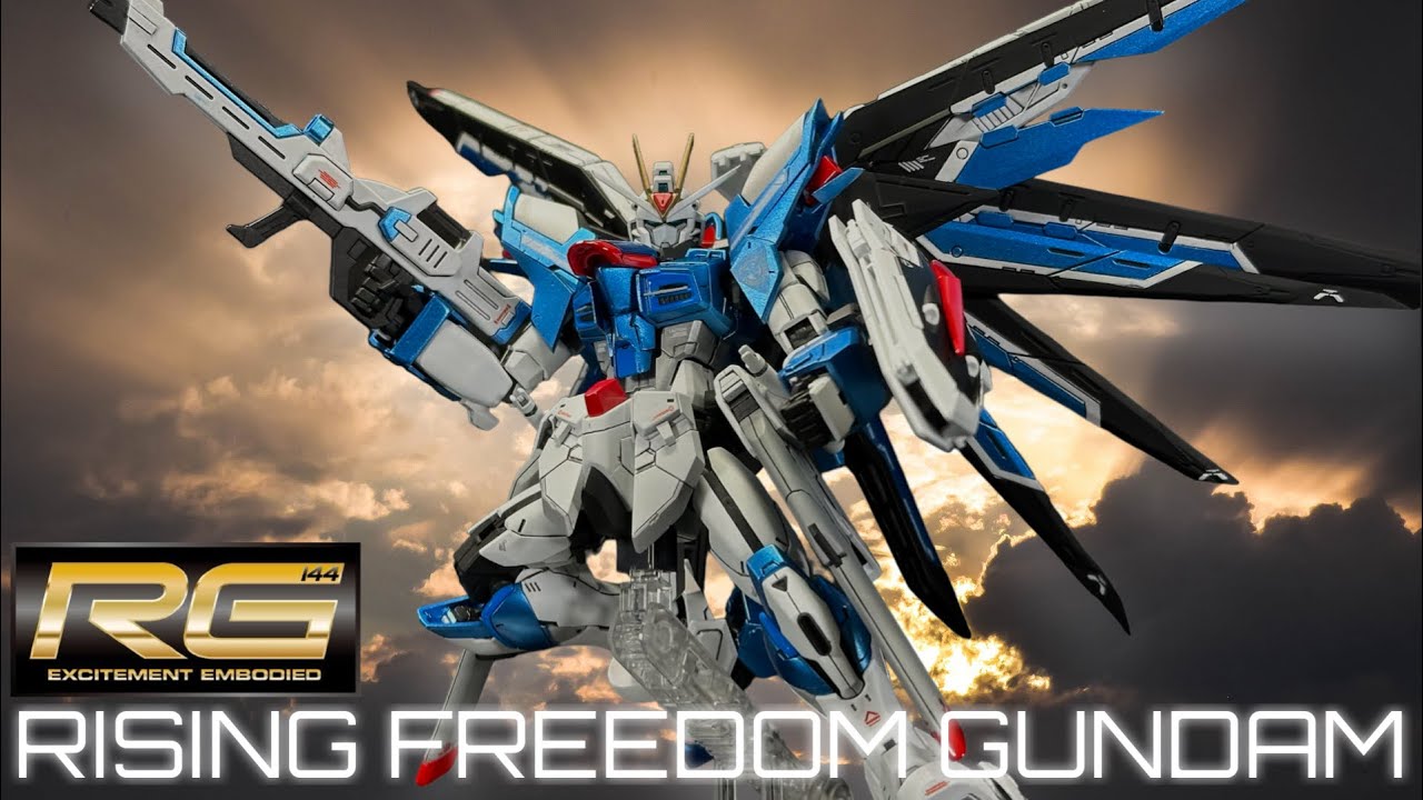 RGライジングフリーダムガンダムここに爆誕！！【ガンプラ改造】