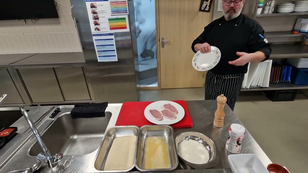 Schnitzel met Zigeunersaus met meneer John