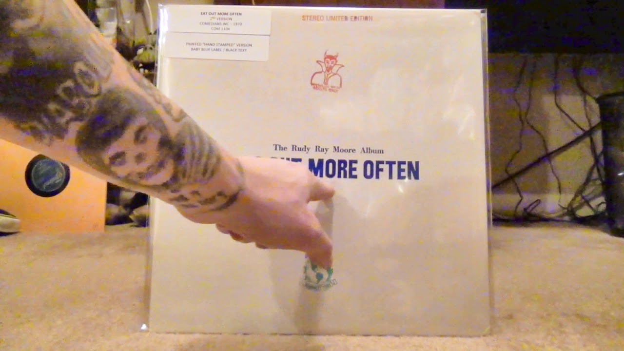 A look at the largest Rudy Ray Moore (aka Dolemite) album collection