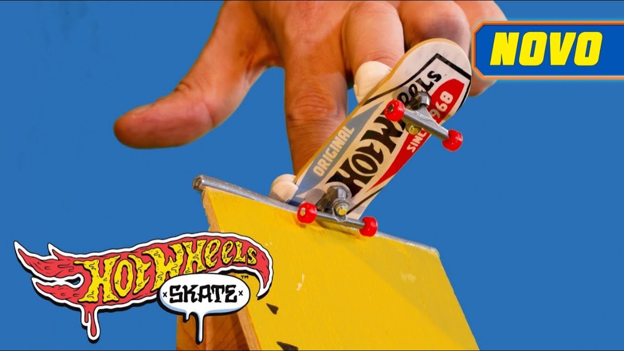 COMO USAR FINGERBOARDS COM TÊNIS? TUTORIAL ÉPICO HOT WHEELS💥👟🛹 | Hot Wheels Skate Português