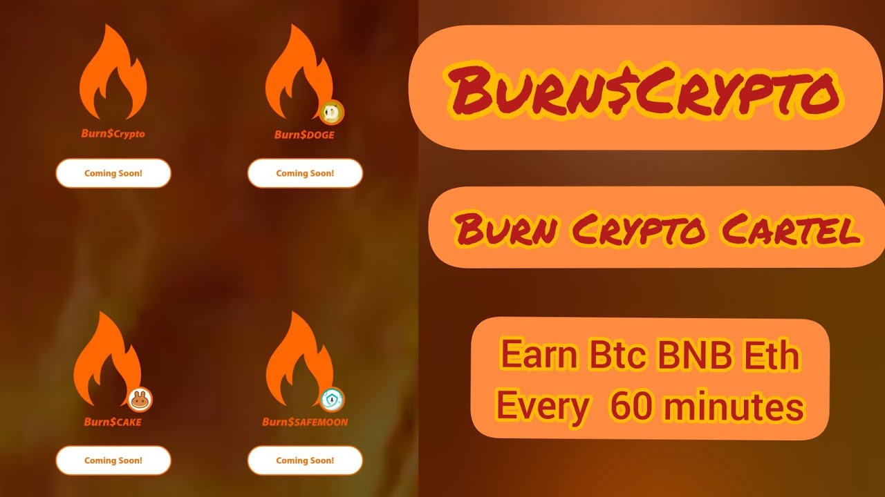 Burn $Crypto--First & only BurnCrypto Cartel platform-FairLaunch on 18August 12:00 Utc