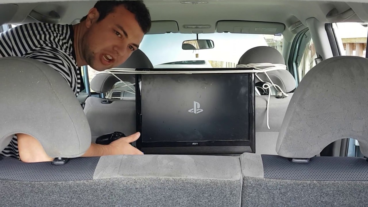 Car Inverter and PS4 Installation Overview