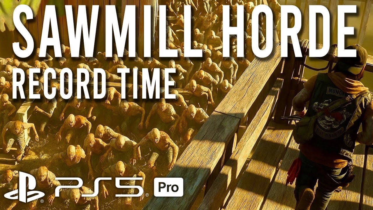 Days Gone Remastered | BEST Start For Sawmill Horde Gameplay