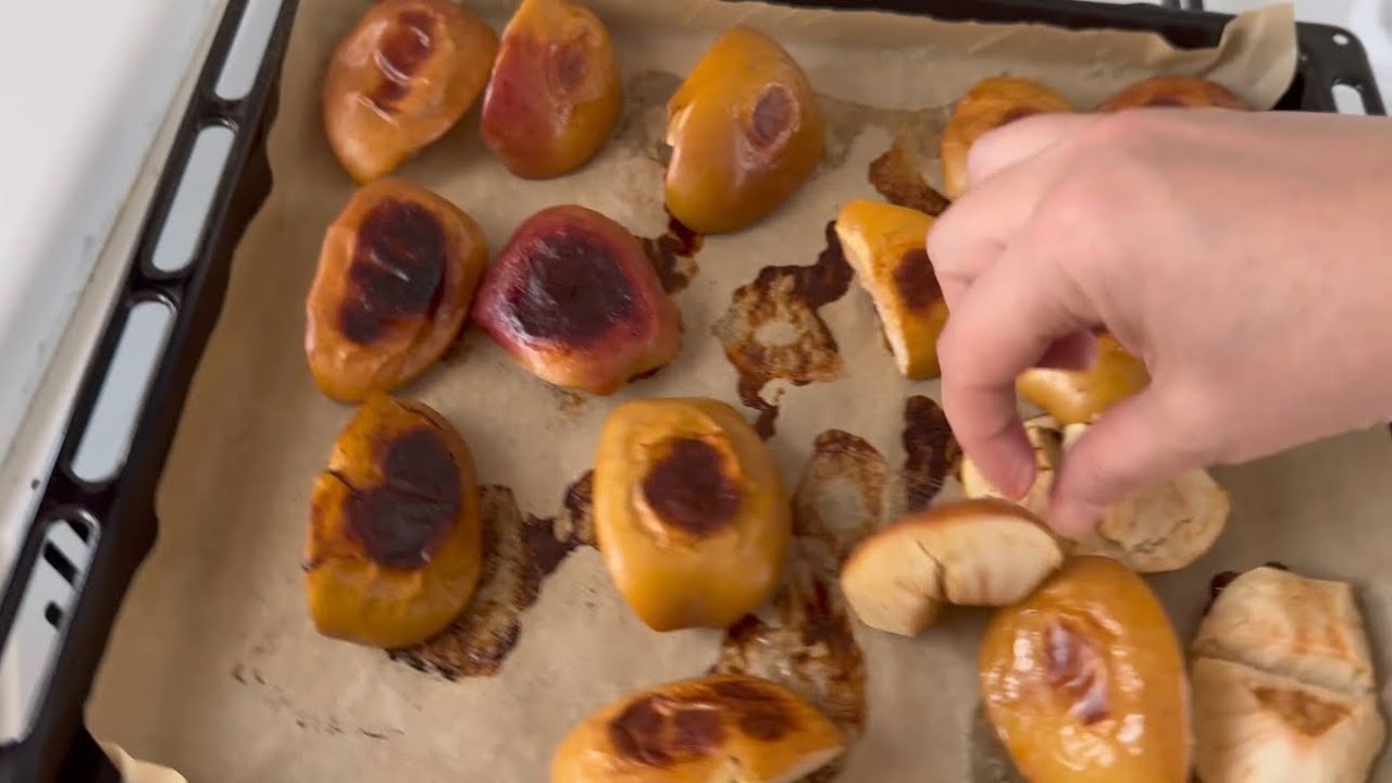 Запекла вкуснятину🍎🍏