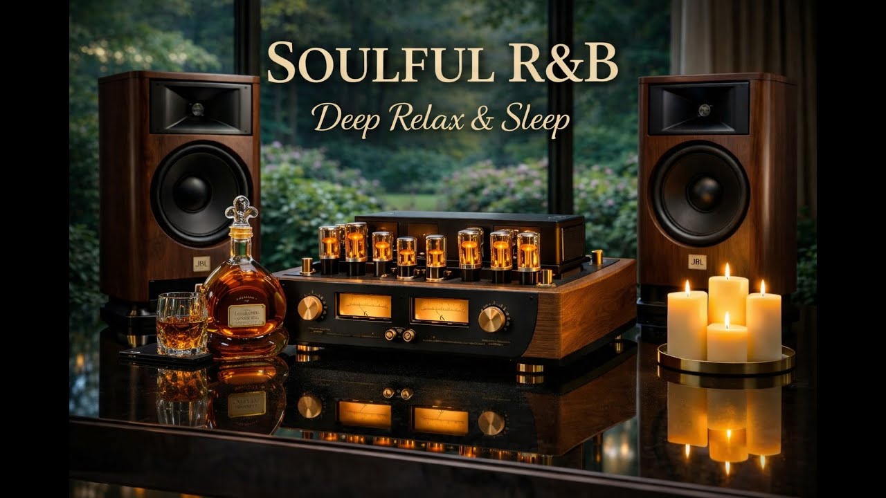 Midnight Smooth Jazz & Soulful R&B 🎷 Deeply Emotional Instrumental for Relaxation & Sleep