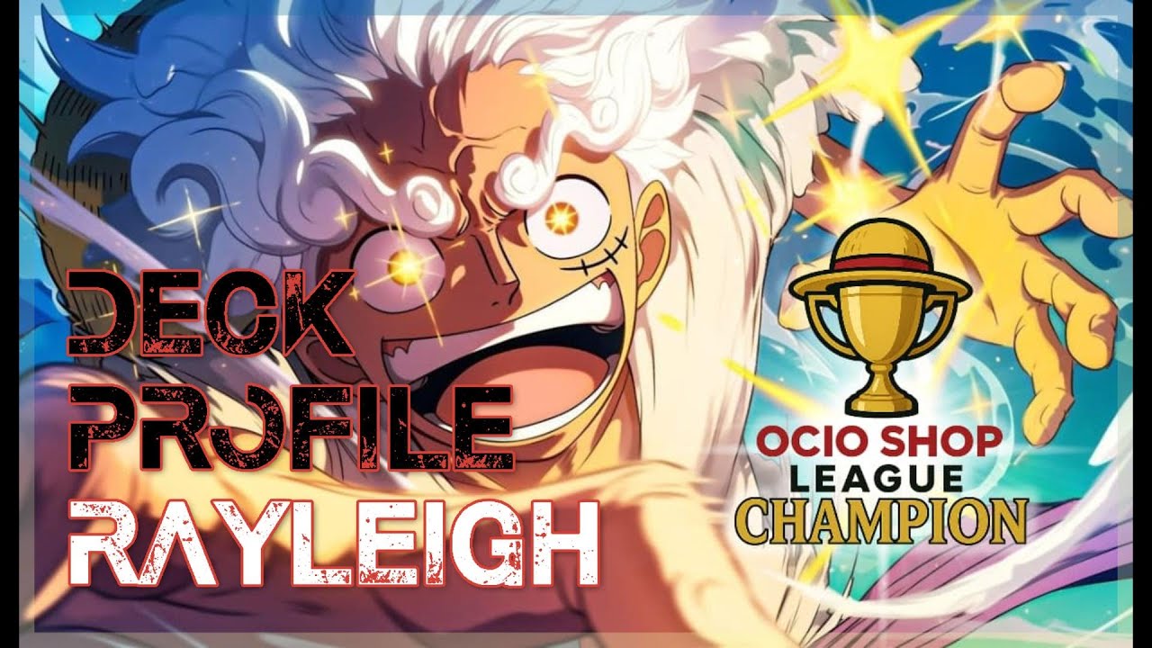 Deck Profile Rayleigh 🔴 (rojo) - [One Piece TCG] - en Español 