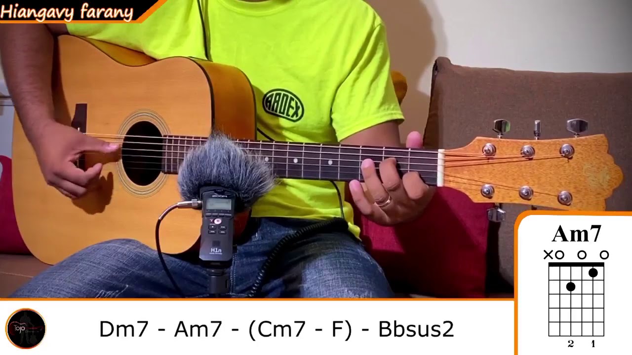 [TUTORIEL] NJAKATIANA - HIANGAVY FARANY (By TOJO Guitariste)