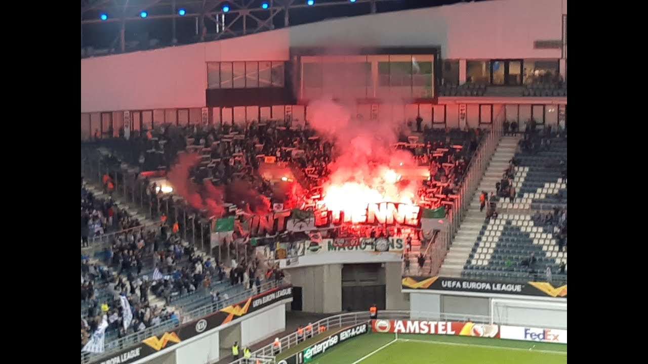 Ultras Stephanois | Gent vs Saint Étienne (19.09.2019)