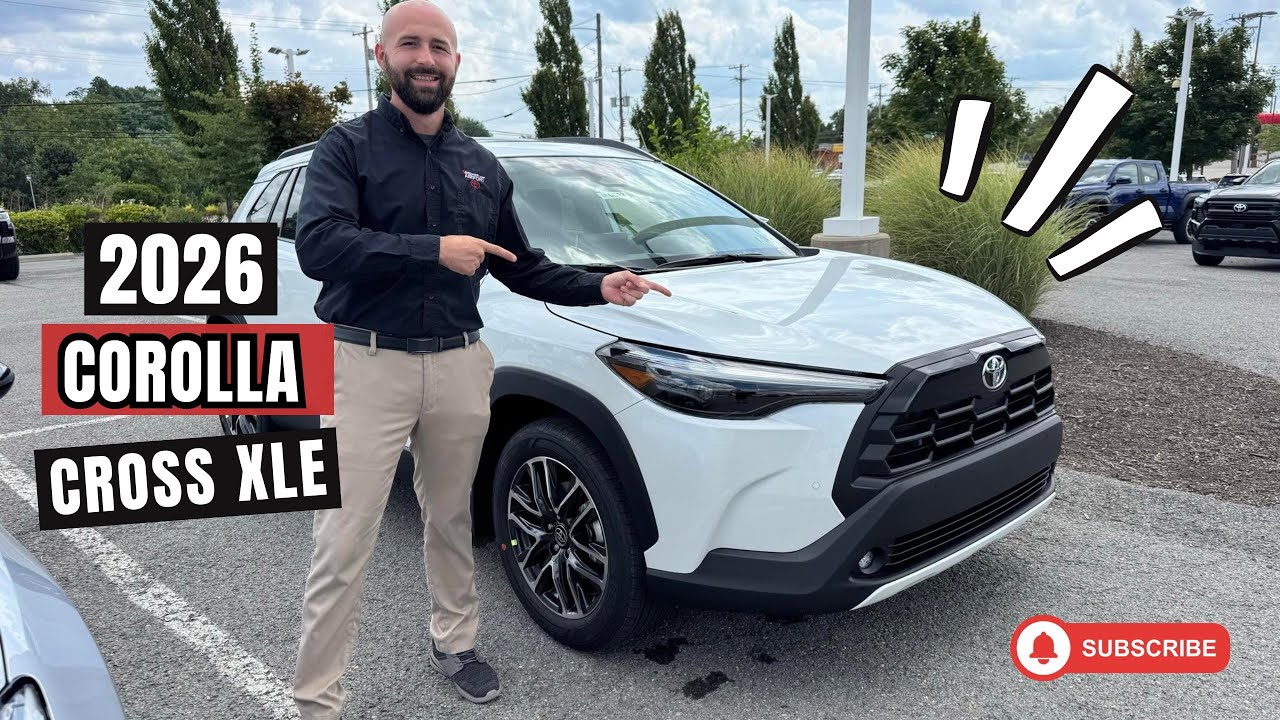 Toyota Corolla Cross XLE 2026 года | Обзор и первый взгляд!