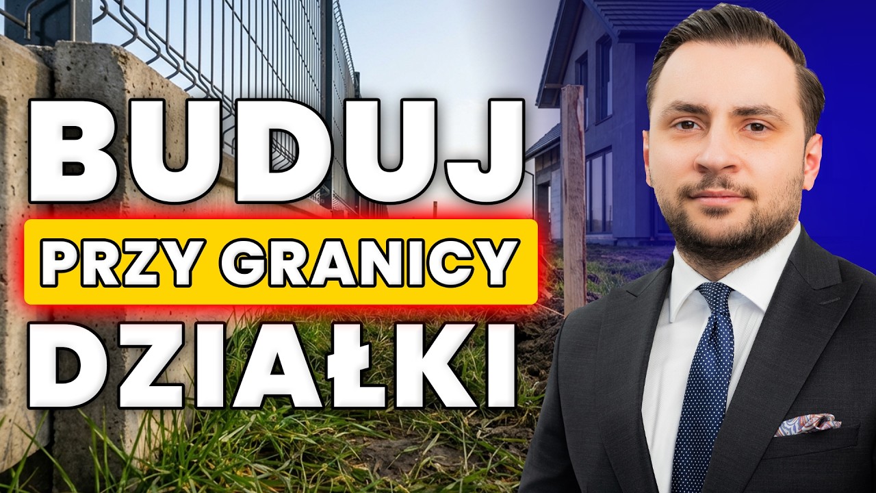 3 m od granicy? Można legalnie budować bliżej