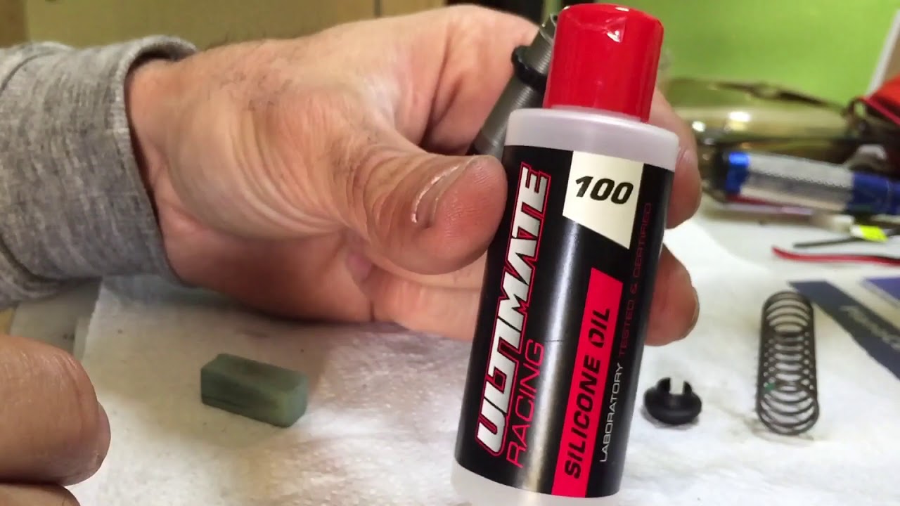 New modified TRAXXAS TRX-4 shock absorbers and circuit test.