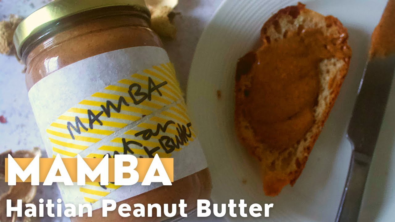 How to make peanut butter| make your own peanut butter at home| MAMBA Haitian Peanut Butter