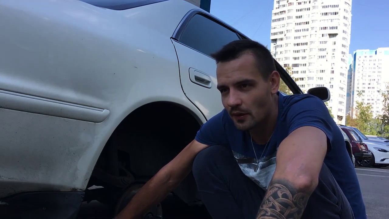 #1 Снова на YouTube. Я вернулся. Замена плавающих сайлентблоков Toyota Mark2 100. 1 часть