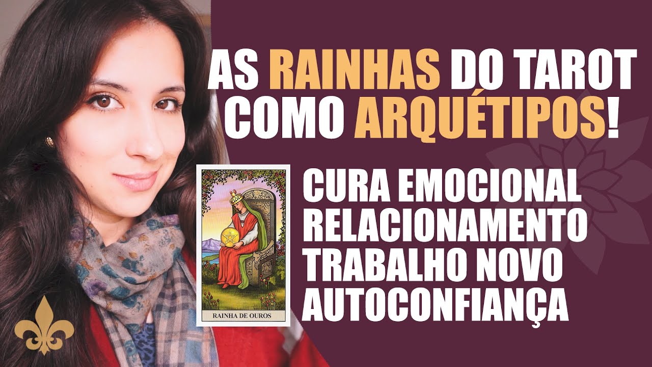 ARQUETIPOS ⚜️ usei as RAINHAS do Tarot (copas, ouros..) e contei os RESULTADOS! - Minha experiência