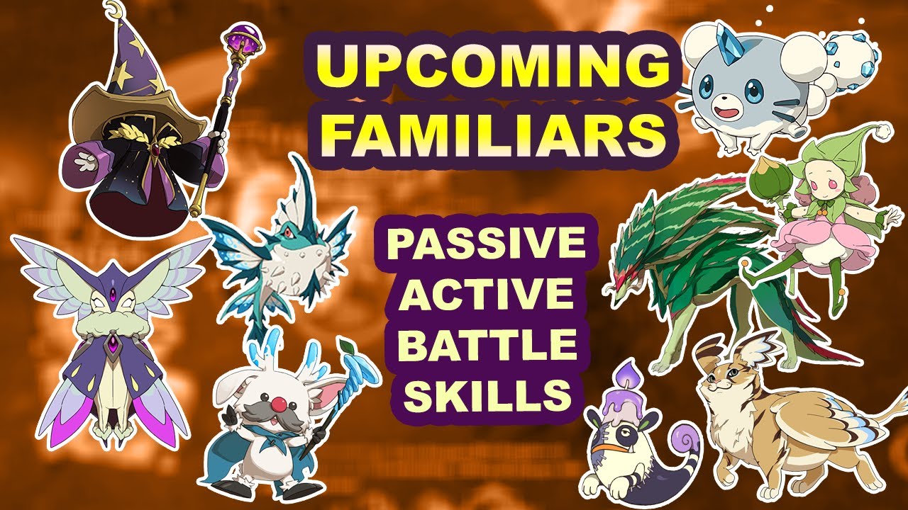 Upcoming Familiars in Ni No Kuni Cross Worlds