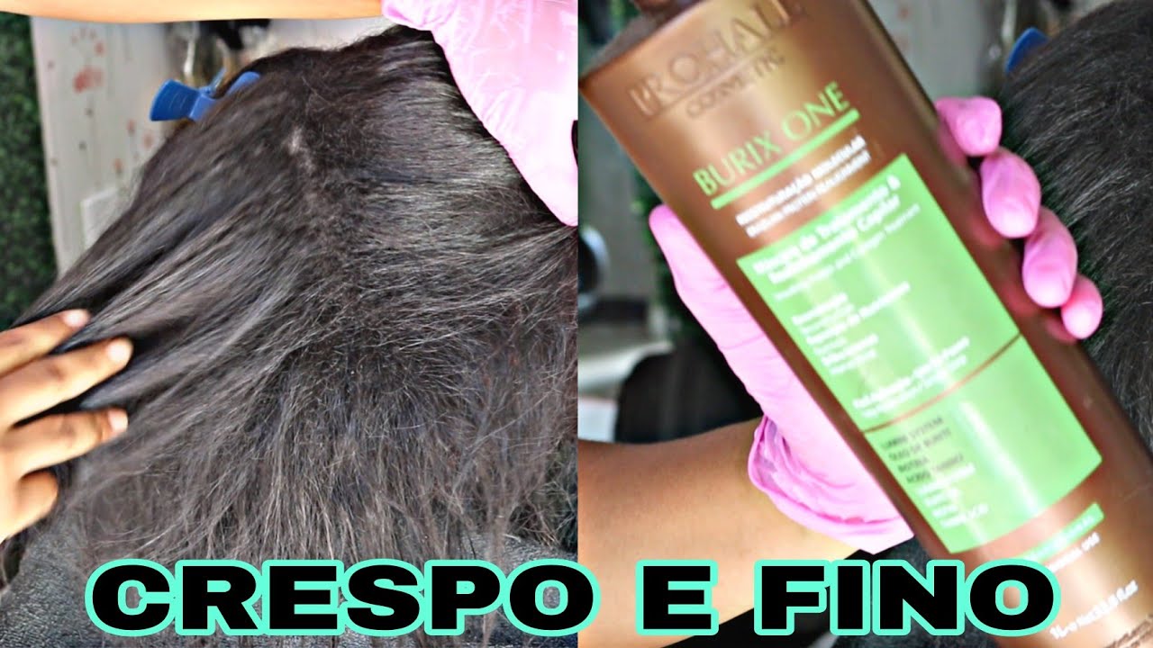 COMO ALISAR CABELO CRESPO SEM DANIFICAR- BURIX ONE PROHALL