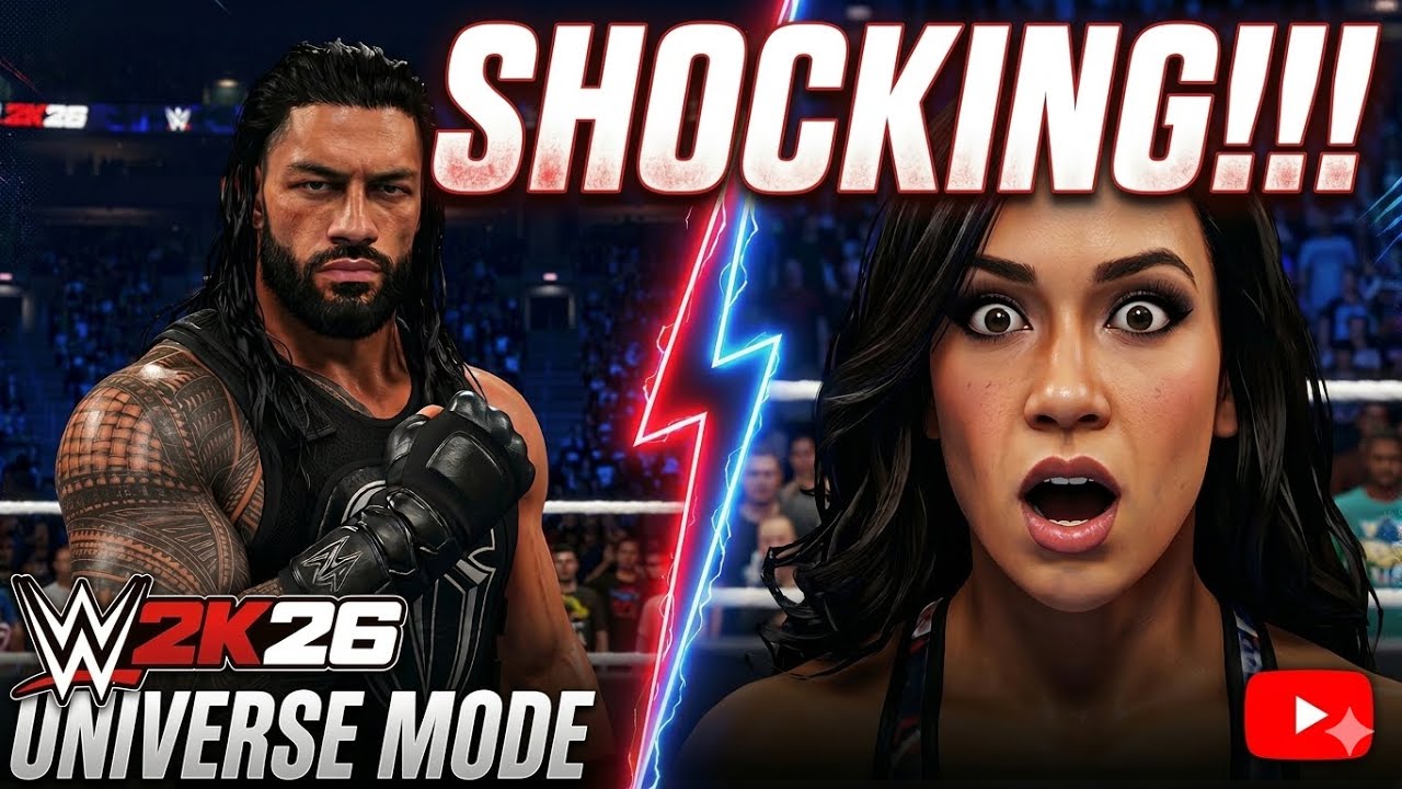 Reigns survives AJ Lee Returns To RAW | WWE 2K26 Universe Mode