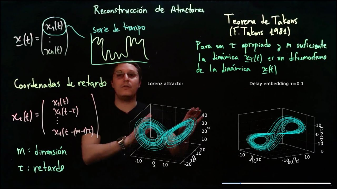 Reconstrucci&oacute;n de atractores