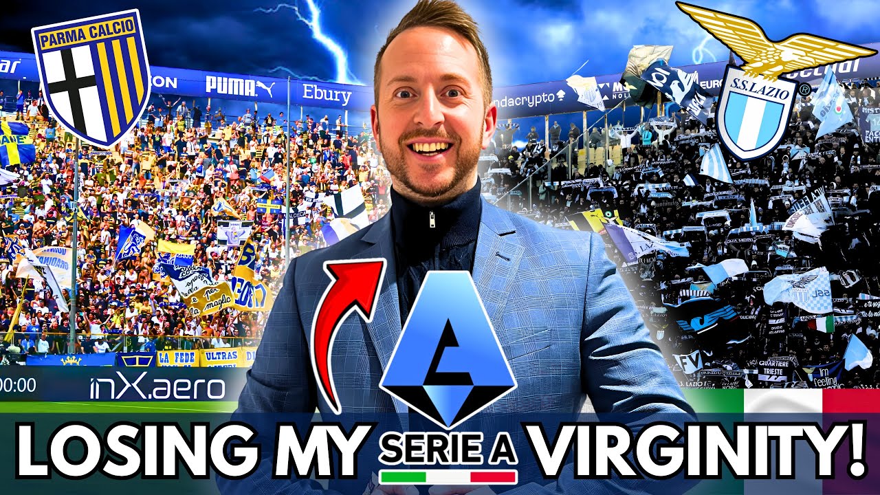 SERIE A for the FIRST TIME 🔥 PARMA v LAZIO 🇮🇹