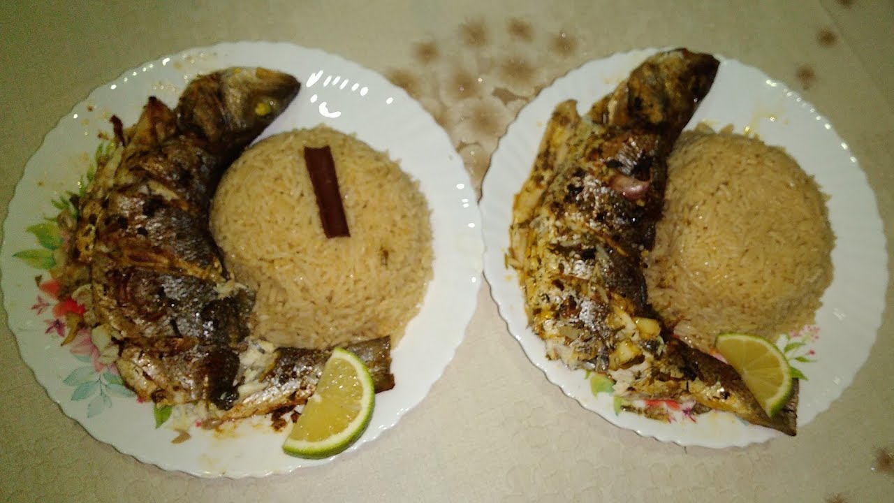 سمك ذئب البحر loup de mer 🐟بتتبيلة خطيرة سهلة سريعة والبنة قوة مع ارز مزربع☺️وصفاتي سهلة واقتصادية