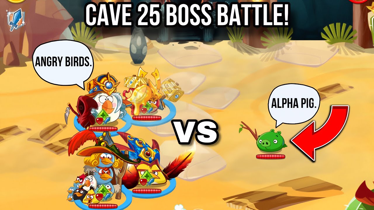 How to defeat alpha pig within 5 minutes! [Angry birds epic]