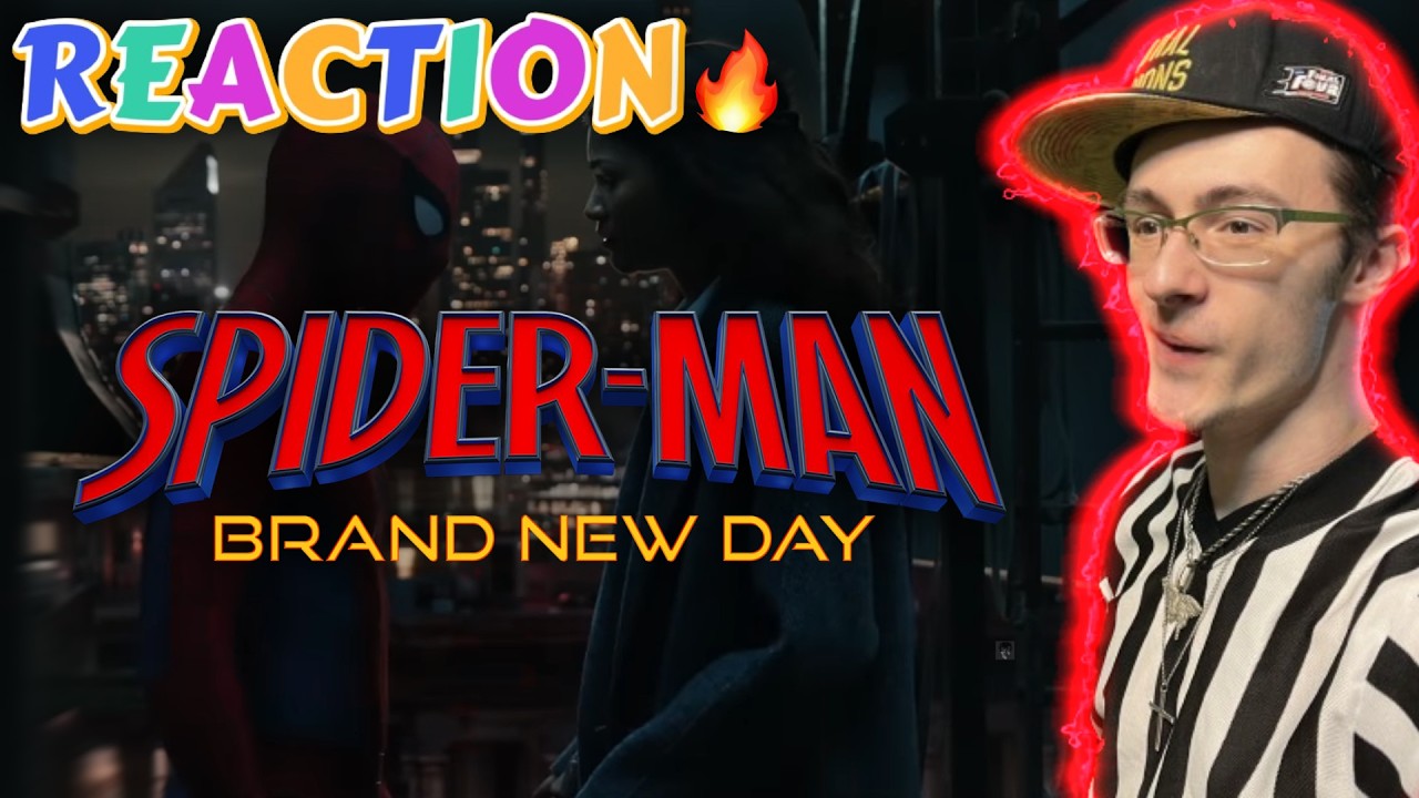 Мне нужно это посмотреть...! | Трейлер фильма «Человек-паук: Новый день» (Реакция)