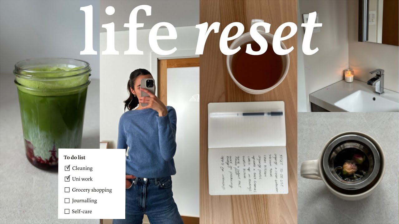 LIFE RESET 🧺 doing things I've been avoiding