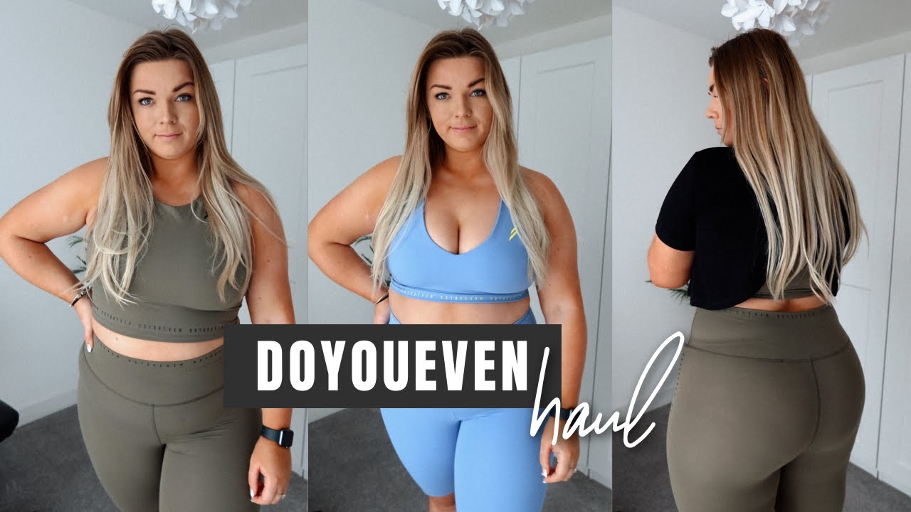 DOYOUEVEN Activewear | Plus Size Gym Try On Haul & Review | Louise Henry