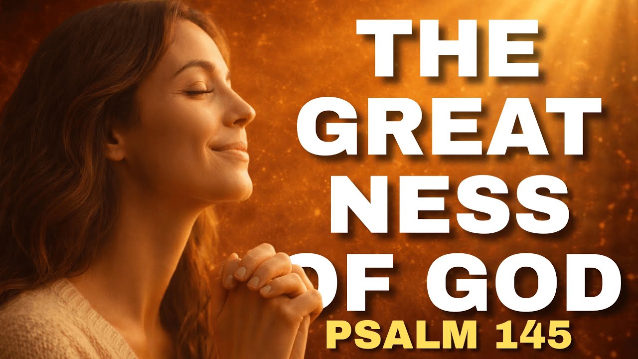 Anxiety left when I discovered the greatness of God | Psalm 145