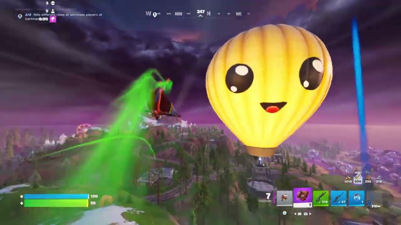 FORTNITE CHAPTER 7: EVIL HOMER STRAIGHT AT YA SOLO DUB! (FULL GAME)