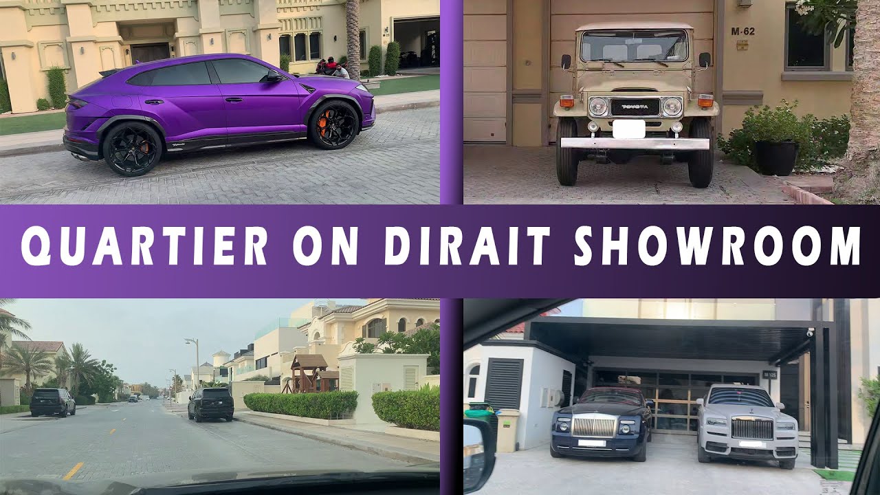 POURQUOI LES RICHES N'AIMENT PAS TOYOTA? QUARTIER PALM JUMEIRAH, DUBAI