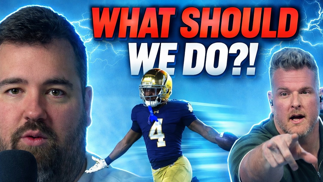 Фанатка команды Tennessee Titans смущена, наблюдая за тем, как в программе Пэта МакАфи обсуждают,...