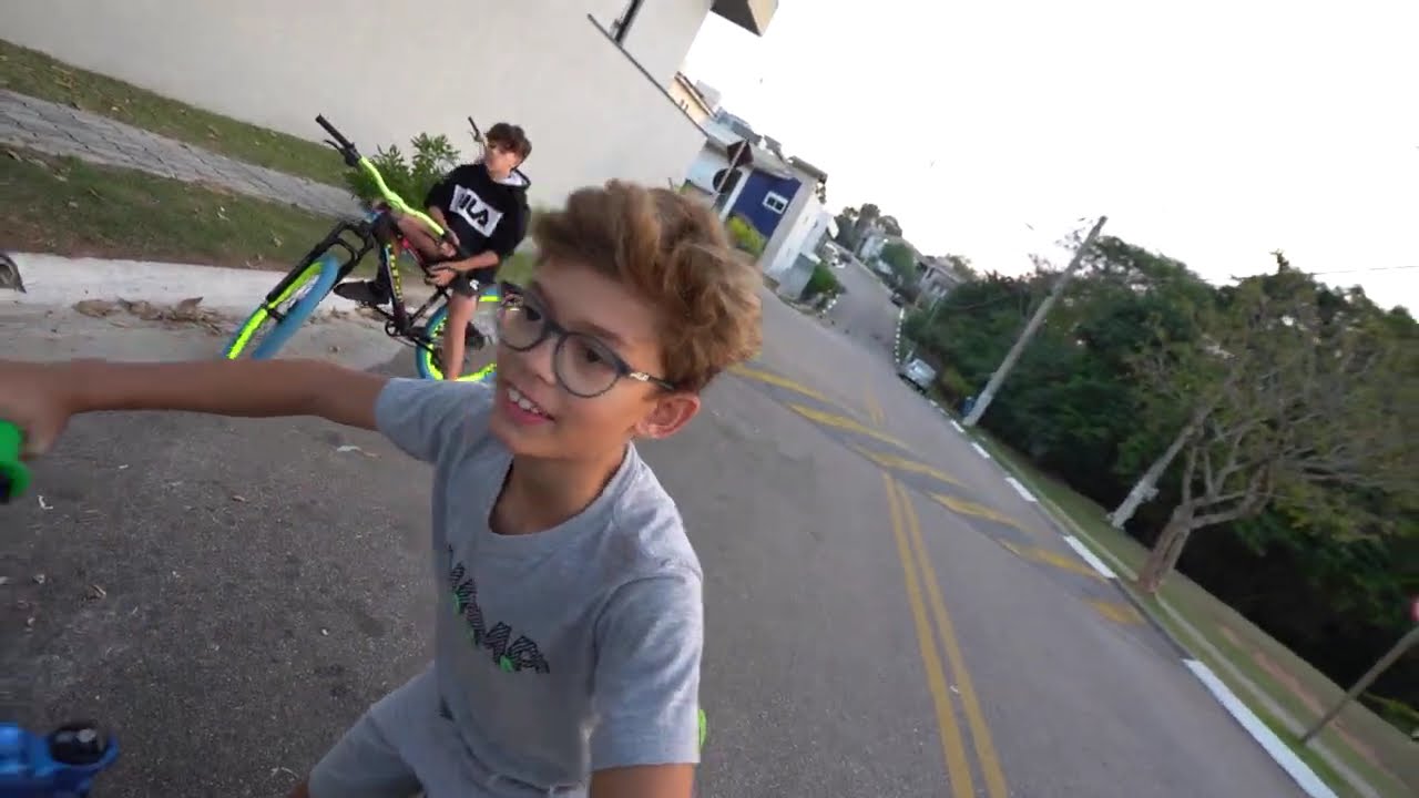 ele XlNG0U e PEGAMOS a bike de GRAU dele