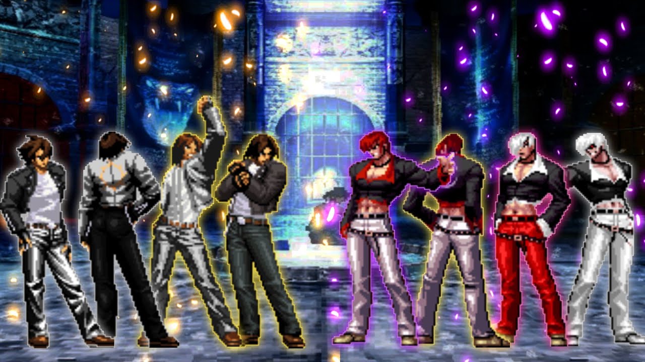 [KOF Mugen] Legend Kyo Team VS. Iori Yagami XIII Team