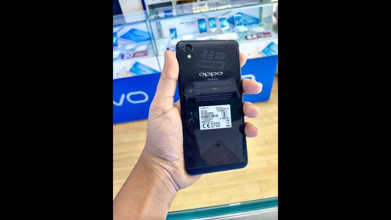 OPPO A37  new matte black