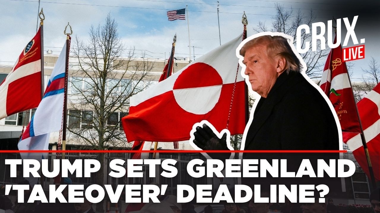 LIVE | Trump Shares 'Map' Of Greenland As Part Of US, American Senators React From Nuuk | Denmark