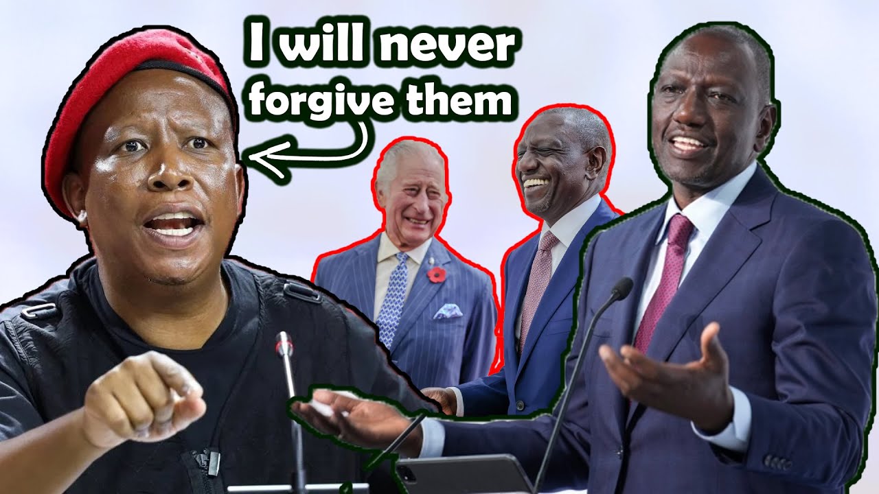 Julius Malema lectures Ruto on Unkept promises and African Unity, Hosting the KING