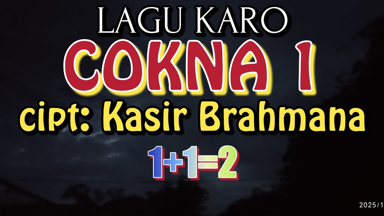 #lagukaroterbaik #lagukaro #youcutapp #lagu COKNA 1#org2024 #lumii 
