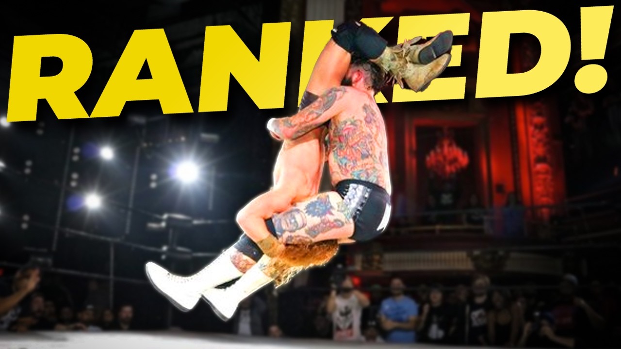 100 Best Wrestling Moves Ever - RANKED