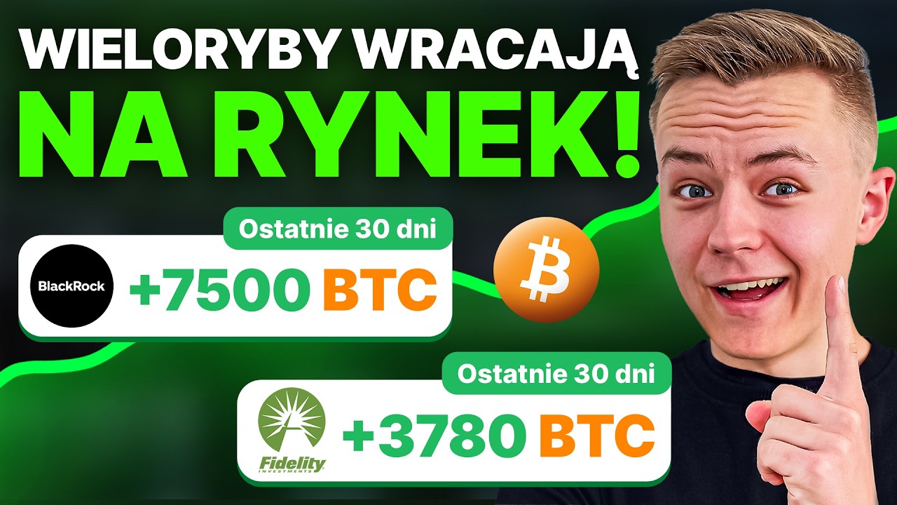 Bitcoin odbija, a ETF-y kupują! Czy dołek już za nami?