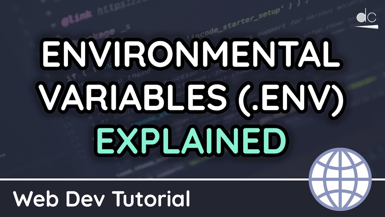 Как использовать файлы переменных среды (.env)