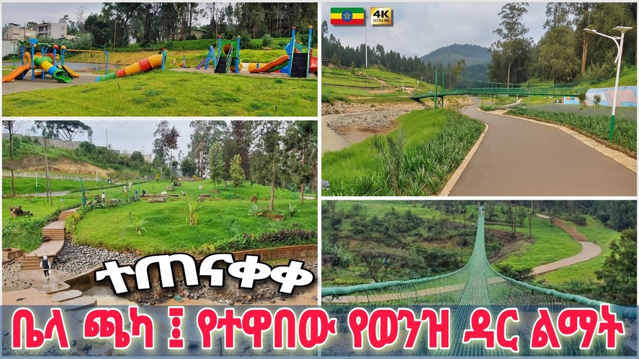 Addis's Riverfront : Calming Beauty and Nature's Awakening Sounds Walk 🇪🇹 Ethiopia walking Tour 2026