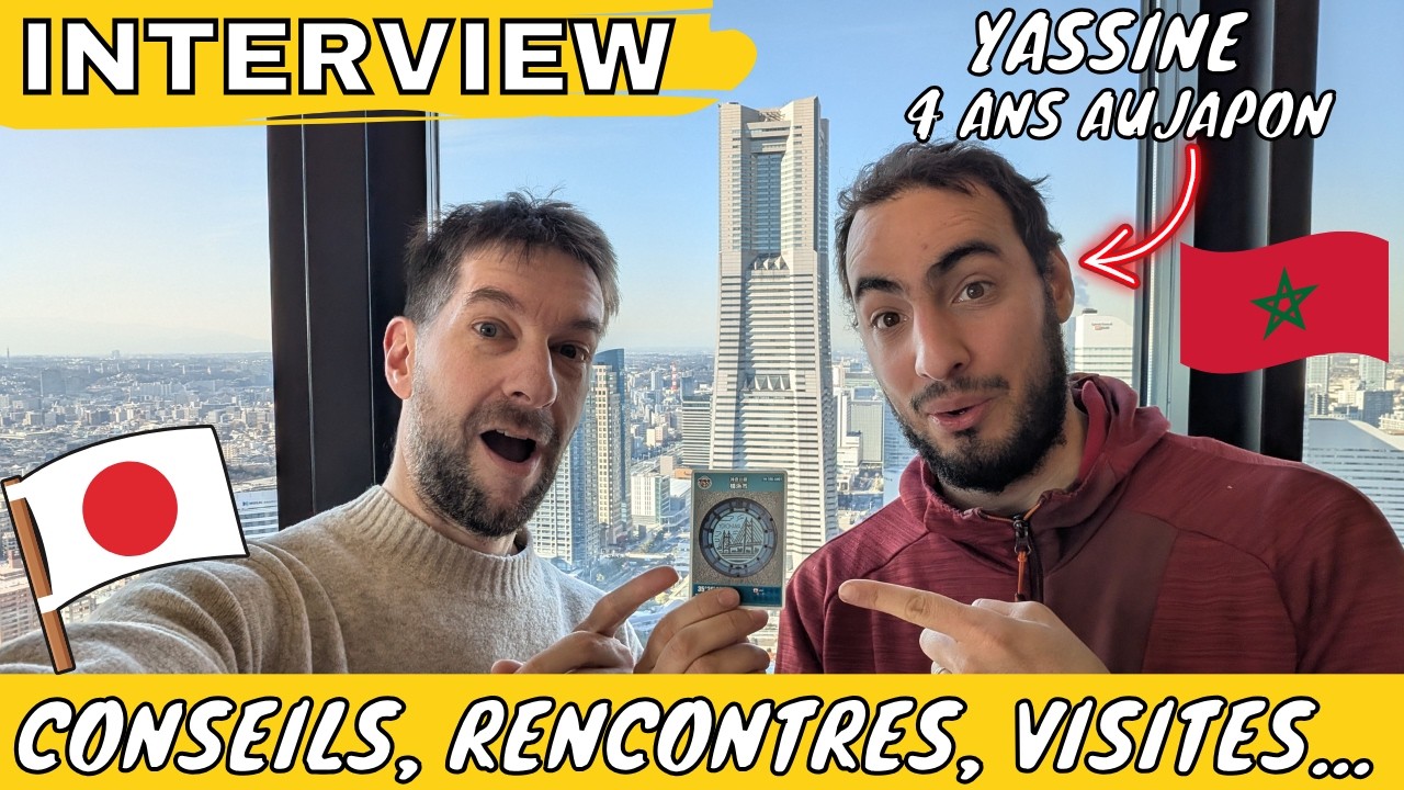 Yassine nous parle de son parcours et de sa vie au Japon : tourisme, relations, visa, conseils.