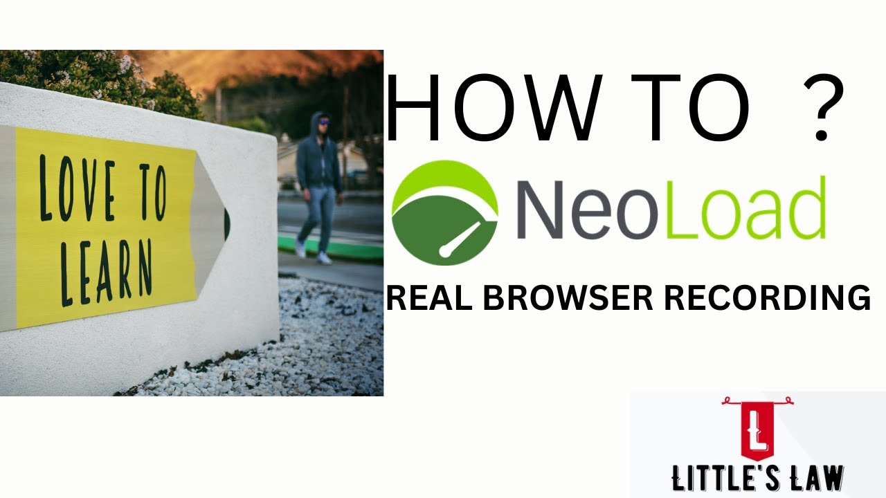 What is Real Browser recording in Neoload | Add Assertion | Littles Law #neoload #neoloadtutorial