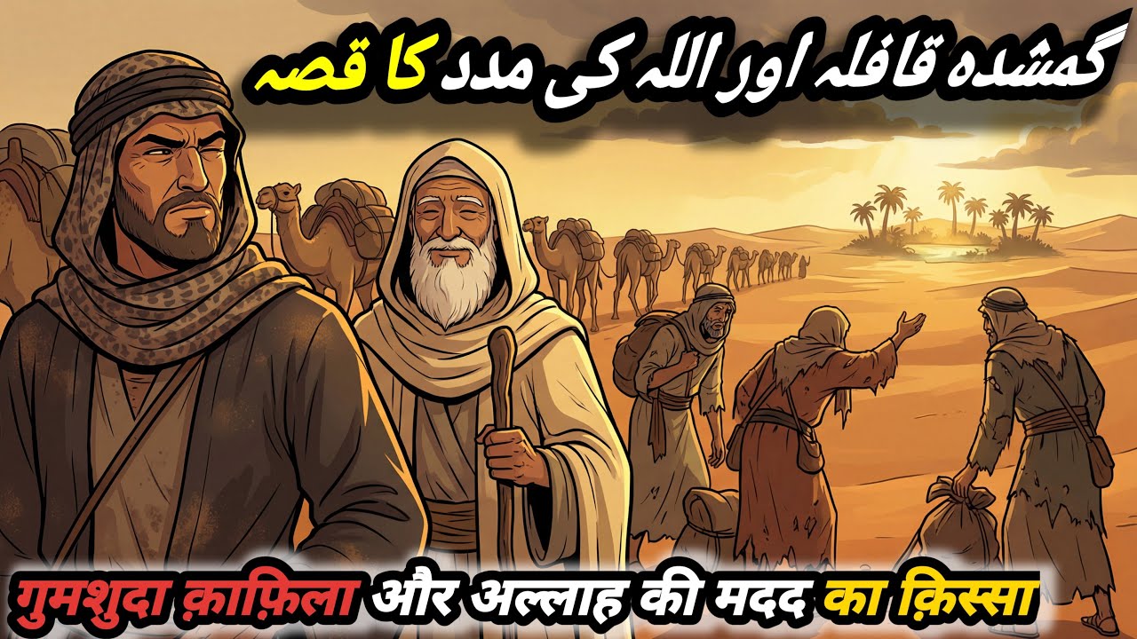 Gumshuda Gafila aur Allah ki madad ka qissa | Moral Stories In Hindi | Old Islamic Stories