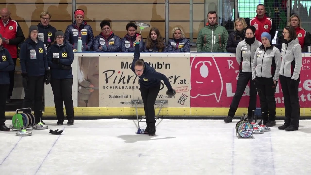 Eisstocksport EC Damen 2022, Finale, Vornholz gegen Innermanzing