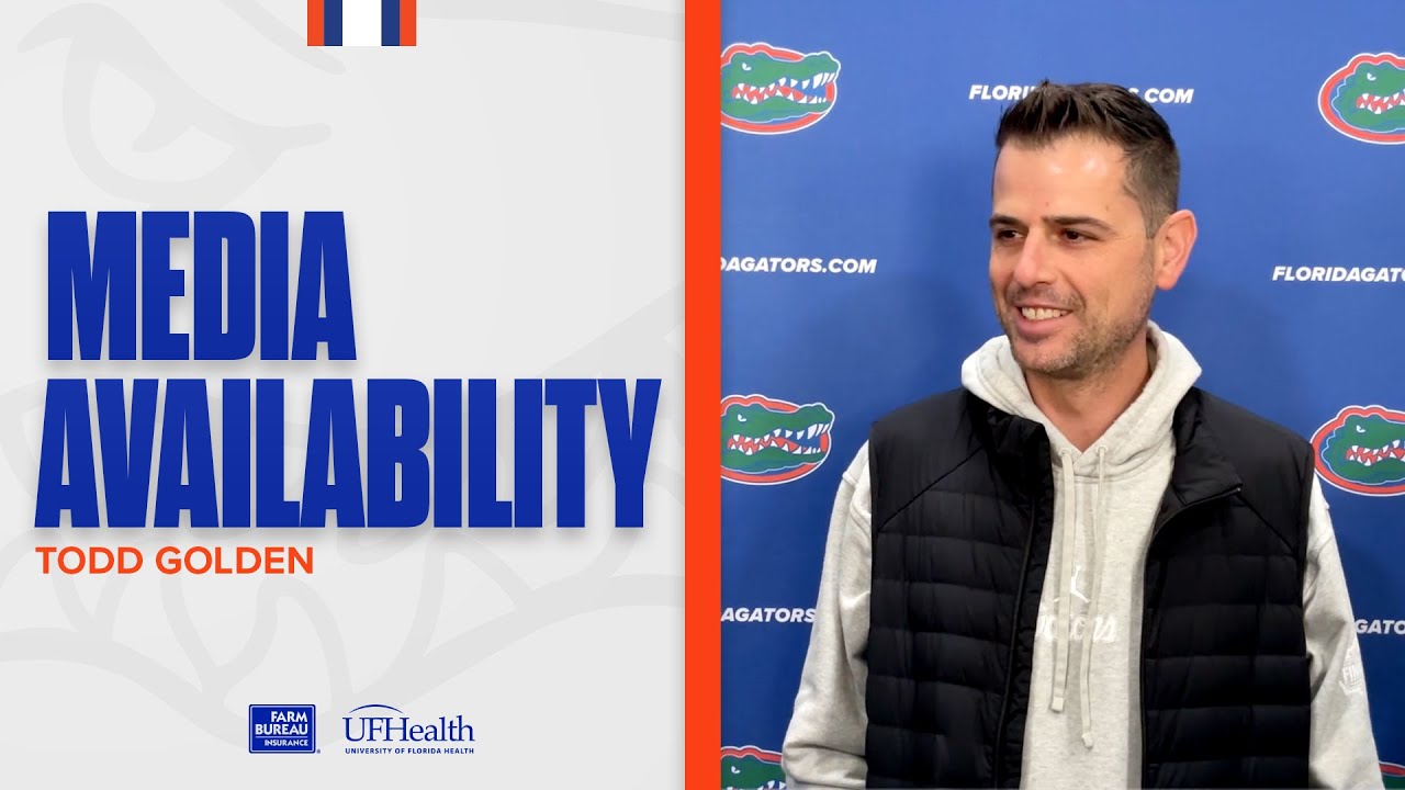 Florida Men's Basketball | Head Coach Todd Golden Media Availability