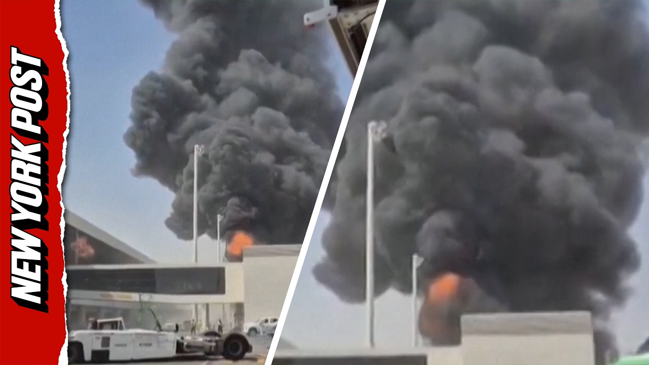 Smoke and Flames Billow From Riyadh's King Khalid Airport as Houthis Claim Attack