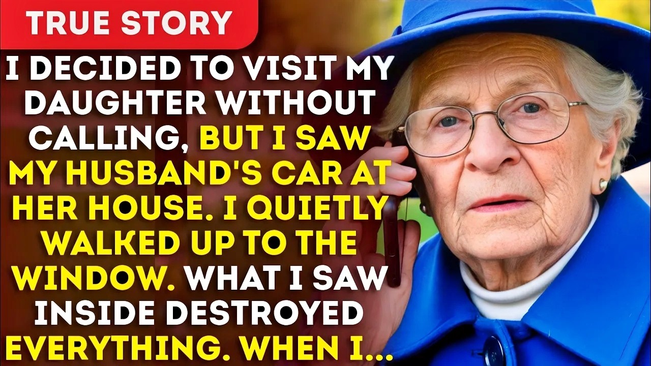 I Decided To Visit My Daughter Unexpectedly, But I Saw My Husband's Car At Her House  I Quietly